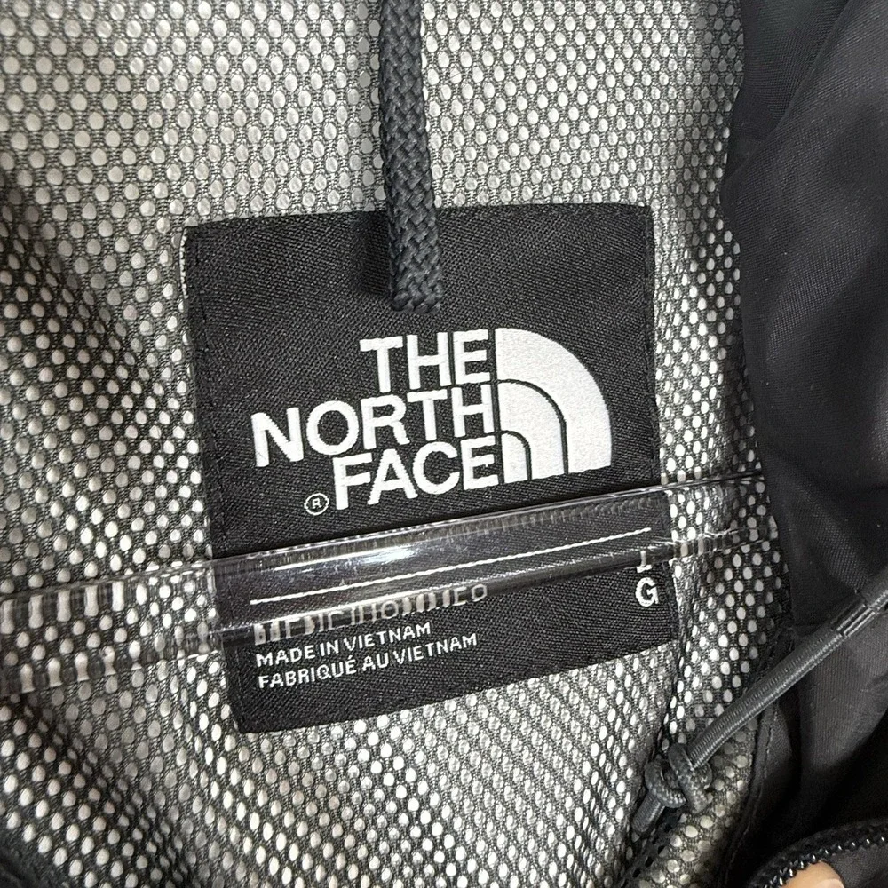 The North Face Venture 2 DryVent Hooded Rain Jacket Red Black Lightweight Mens L